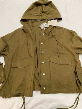 🇮🇹 ITALIAN LINEN BLEND JACKET🇮🇹